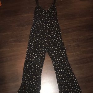 Black Floral Jumper- Hollister